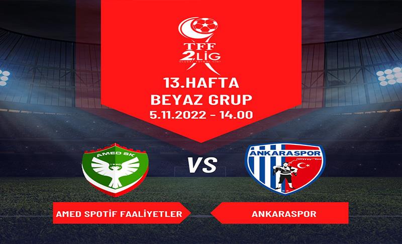 DI MAÇA AMEDSPOR Û ANKARASPORÊ TU YEK BI SER NEKET