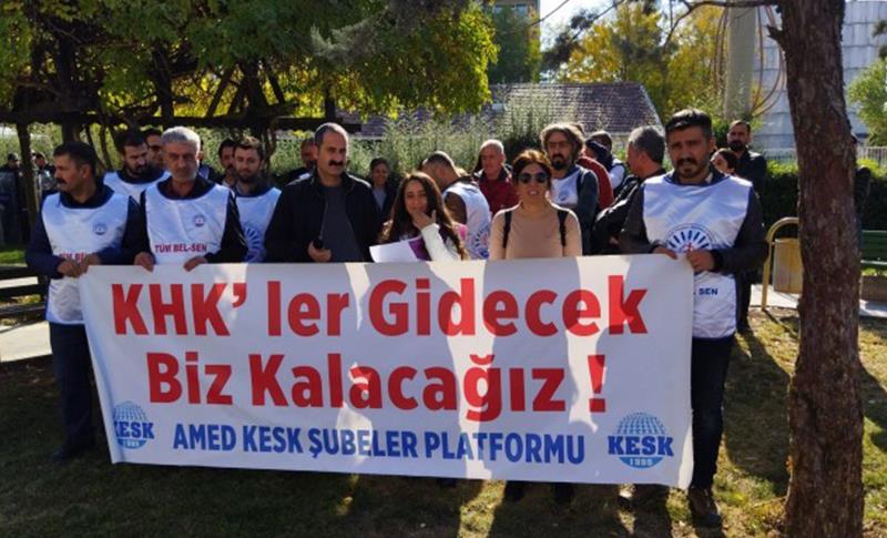 KESK: İHRAÇLAR BİTENE KADAR MÜCADELEYE DEVAM EDECEĞİZ