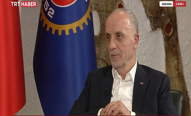 ERGÜN ATALAY: ASGARİ ÜCRETTE KIRMIZI ÇİZGİMİZ 7 BİN 785 TL