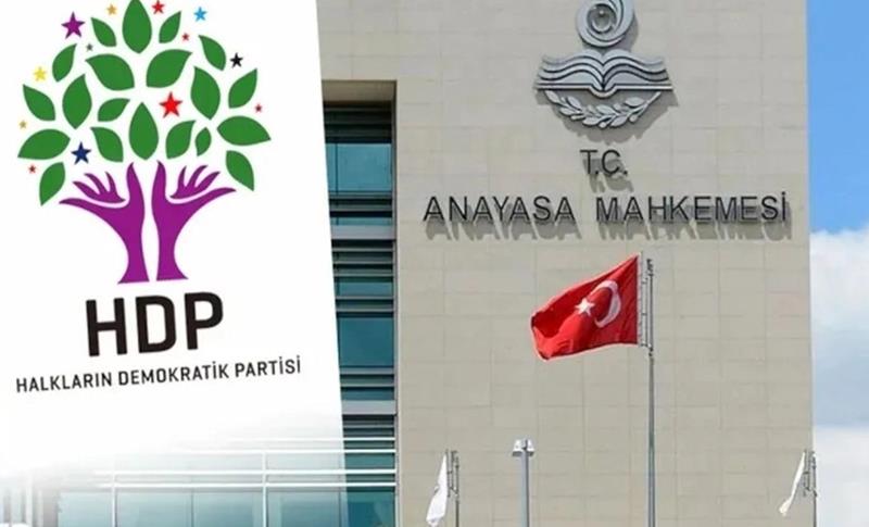 AYM, HDP'YE HAZİNE YARDIMININ KESİLMESİNİ 6 OCAK'TA GÖRÜŞECEK