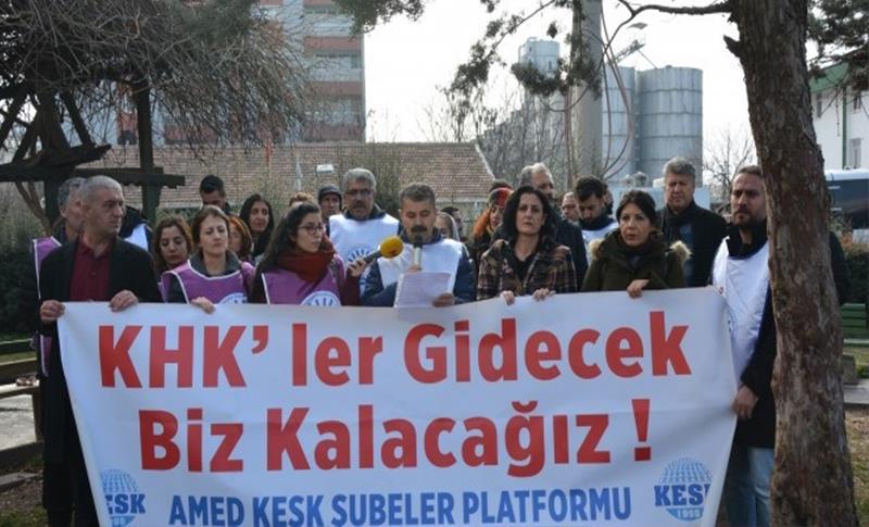 KESK AMED: KKHK’LER GİDECEK BİZ KALACAĞIZ