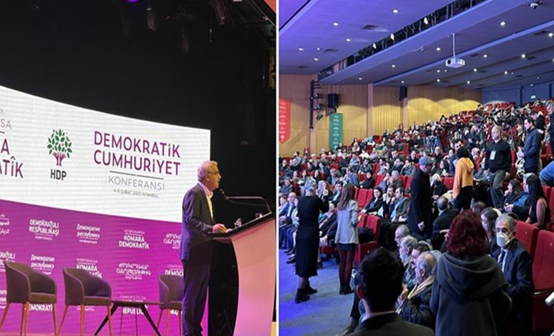 HDP'DEN DEMOKRATİK CUMHURİYET KONFERANSI