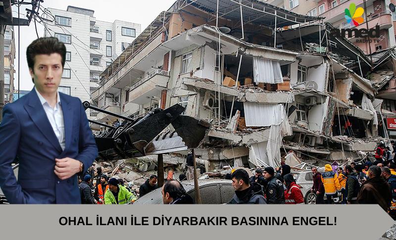 OHAL İLANI İLE DİYARBAKIR BASININA ENGEL!