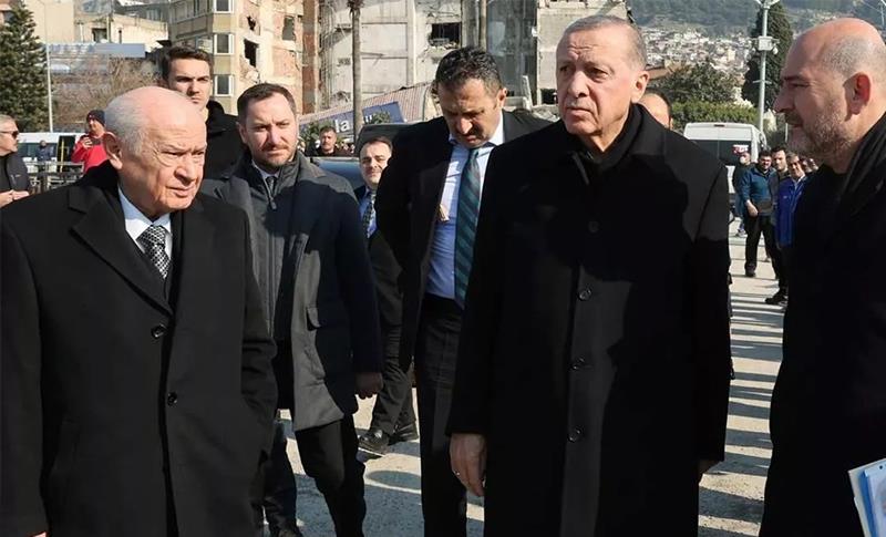 ERDOĞAN'DAN YIKILAN KENT İÇİN 'TEMİZLİĞİ GAYET GÜZEL' AÇIKLAMASI