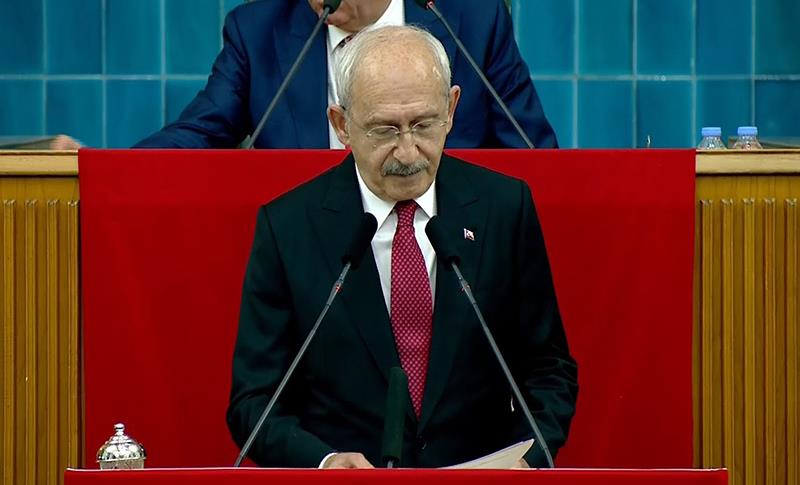 KEMAL KILIÇDAROĞLU KÜRSÜYE VEDA ETTİ