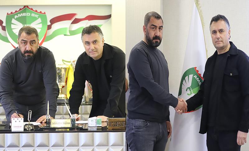 AMEDSPOR’UN YENİ TEKNİK DİREKTÖRÜ BÜLENT AKAN OLDU