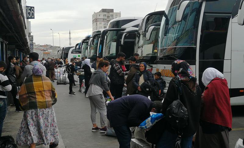 OTOGARLARDA SEÇİM HAREKETLİLİĞİ, EK SEFERLER KONULDU