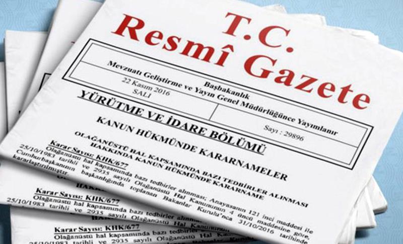 RESMİ GAZETE DE ZAMLANDI!