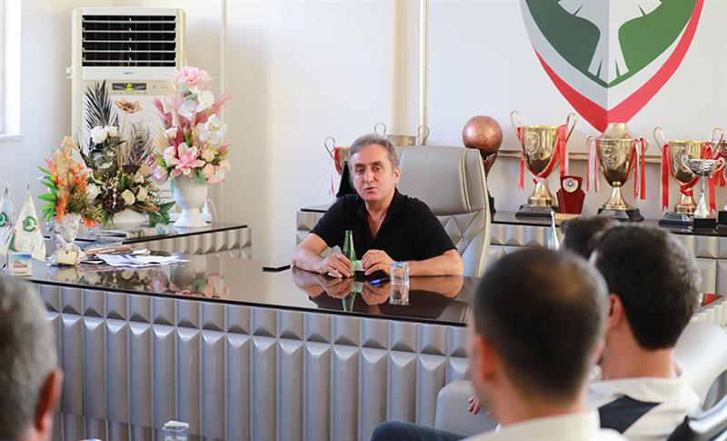 EMEK VE DEMOKRASİ PLATFORMU’NDAN AMEDSPOR’A DESTEK ZİYARETİ