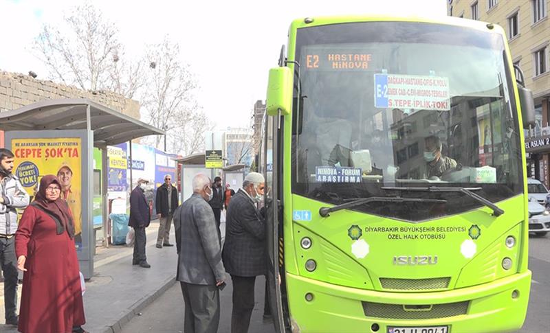 1 İLE 4'Ü ARASINDA 65 YAŞ ÜSTÜ VATANDAŞLARI ÜCRETSİZ TAŞIMA KARARI