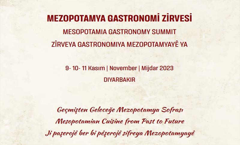 1’EMÎN ZÎRVEYA GASTRONOMÎYA MEZOPOTAMYA SIBÊ DEST PÊ DIKE