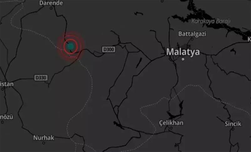 MALATYA GECE YARISI 4.8 BÜYÜKLÜĞÜNDE SALANDI