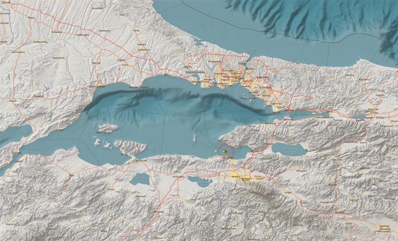 MARMARA DENİZİ’NDE 5.1 ŞİDDETİNDE DEPREM! BURSA, İSTANBUL VE ÇEVRE İLLERDE HİSSEDİL