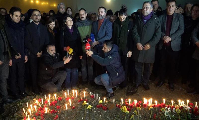 DEPREMİN 1. YILINDA DİYARBAKIR’DA SAAT 04:17’DE ANMA