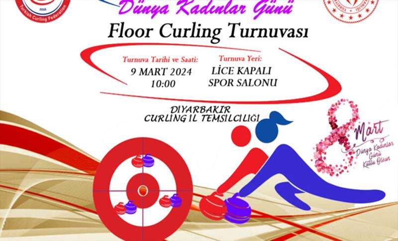 LİCE’DE İLK KEZ ‘FLOOR CURLING TURNAVASI’ DÜZENLENİYOR