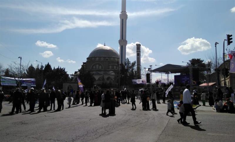 DİYARBAKIR`DA 8 MART İÇİN SON HAZIRLIKLAR  TAMAMLANDI