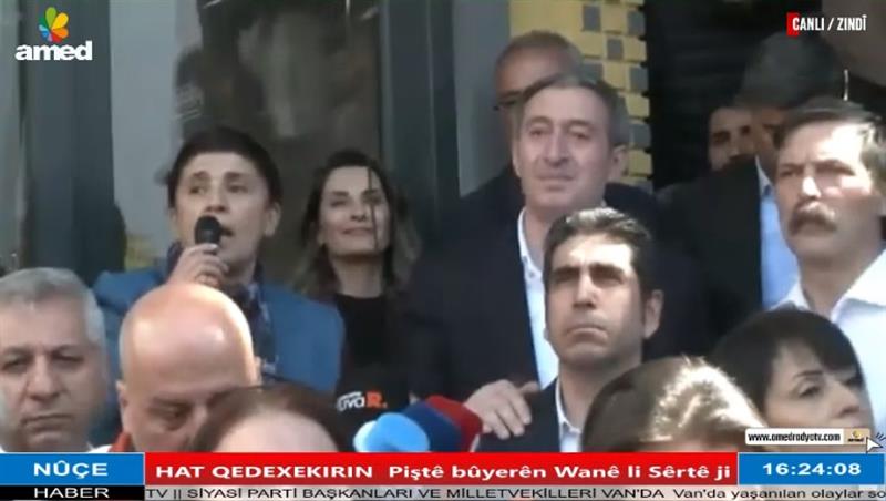 SİYASİ PARTİ BAŞKANLARI VE MİLLETVEKİLLERİ VAN'DA