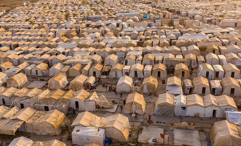 IŞİD İLE SAVAŞ SIRASINDA GÖÇ EDEN 250 AİLE MUSUL’DAKİ EVLERİNE GERİ DÖNÜYOR