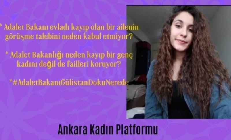 “#ADALETBAKANIGÜLİSTANDOKUNEREDE”  ETİKETİYLE SOSYAL MEDYADA KAMPANYA BAŞLADI