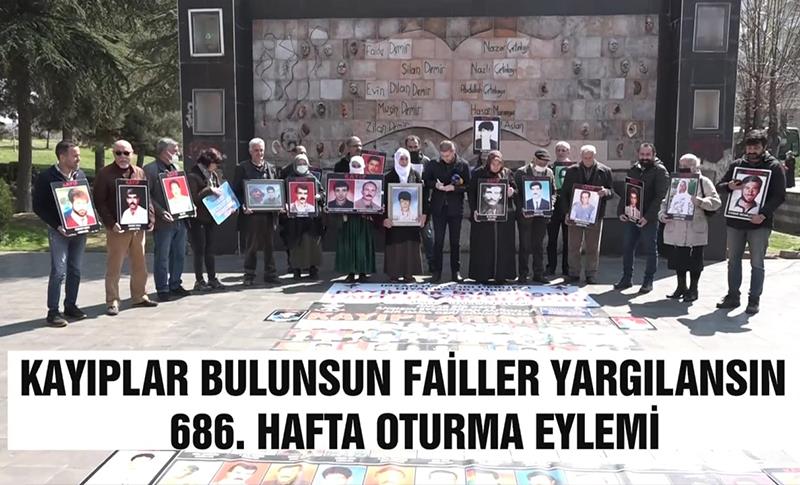 KAYIP YAKINLARI 686. HAFTASINDA POLİS ENGELİ İLE KARŞILAŞTI