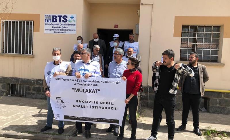 BTS:: TCDD’DEKİ MÜLAKAT AYRIMCILIĞINA KARŞI MÜCADELEDEN VAZGEÇMEYECEĞİZ