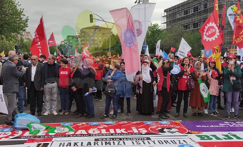 DİYARBAKIR 1 MAYIS KUTLAMALARI BAŞLADI