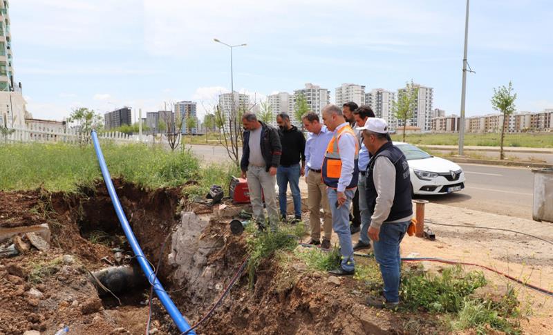 DİSKİ YENİ İMAR ALANLARINA İÇME SUYU HATTI BAĞLANTILARINI YAPTI