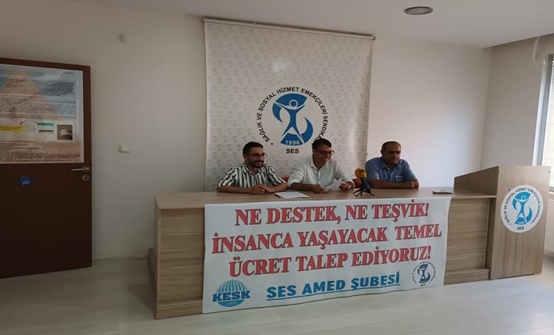 SES DİYARBAKIR: BAKANLIK EMEĞİ VE EMEKÇİYİ YOK SAYMIŞTIR