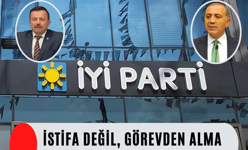 İSTİFA ETTİĞİNİ SÖYLENE İYİ PARTİ İL BAŞKANI GÖREVDEN ALINMIŞ