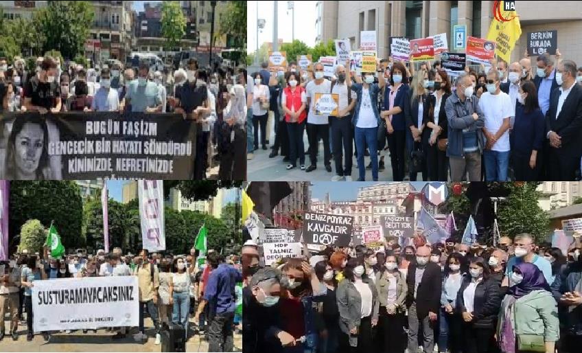 81 İLDE DENİZ POYRAZ’IN KATLEDİLMESİ PROTESTO EDİLDİ